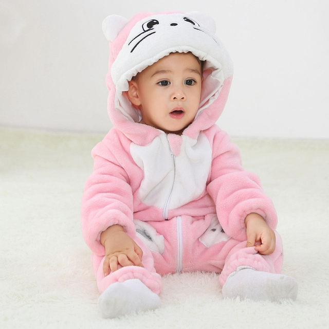 طقم بيجامة Kigurumi من صوف الشيربا المرجاني الفاخر على شكل حيوان للأطفال والأطفال الصغار، دافئ ومريح ومضحك وأنيق 